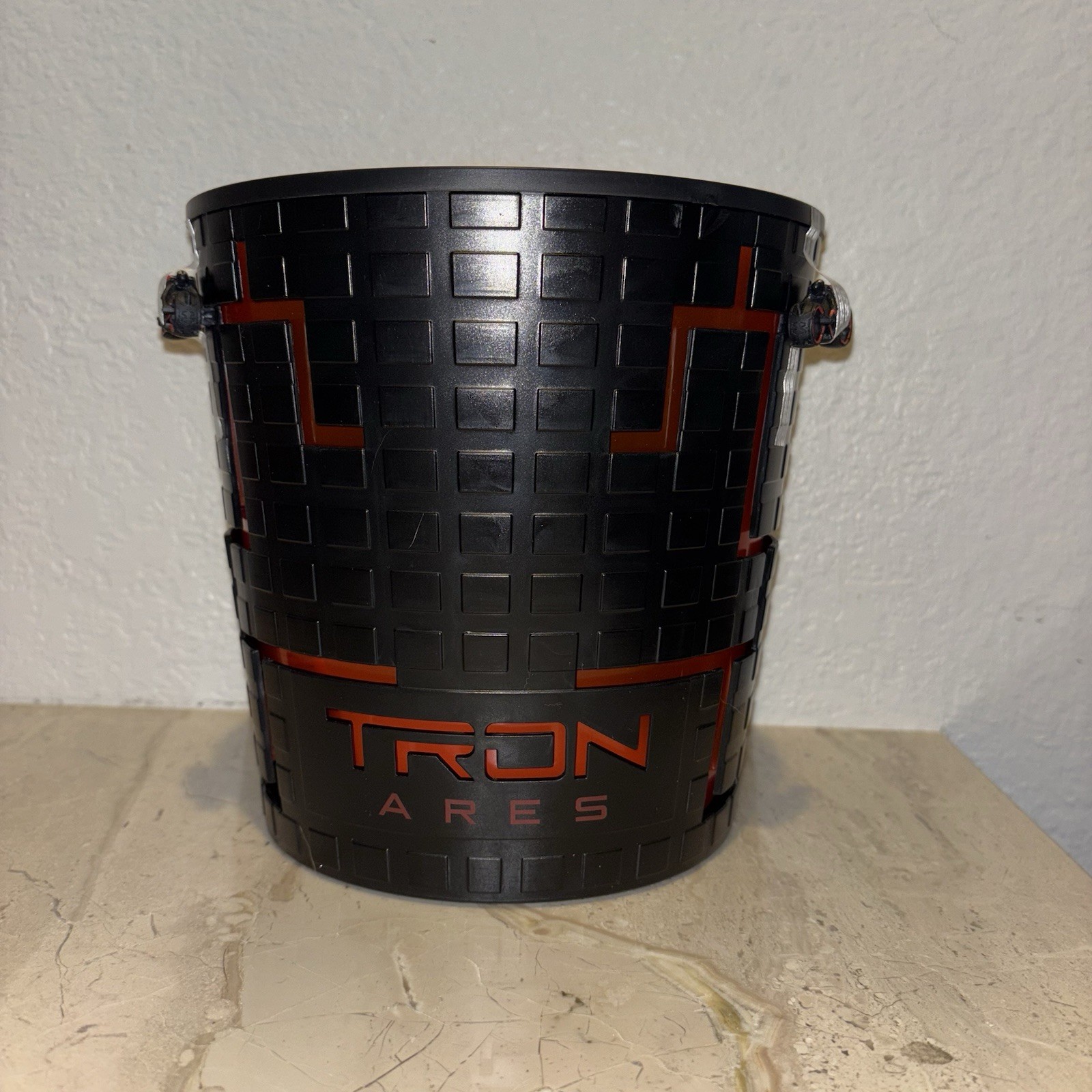 Tron Ares Movie Premiere Hat Funko Pop Light Up Wristband and Popcorn Bucket New