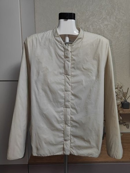 Women Norse Projects Jacket White Nylon 36