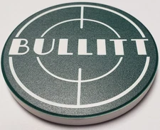 Car Coaster - BULLITT Target Holder DHG Cup Holder Insert * McQueen's Mustang!