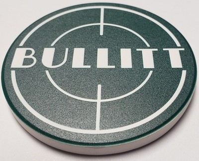 Car Coaster - BULLITT Target Holder DHG Cup Holder Insert * McQueen's Mustang!