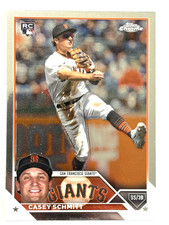 2023 Topps Chrome Update Casey Schmitt Rookie Card #USC169. rookie card picture