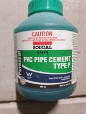PVC-U PIPE CEMENT TYPE P GREEN