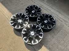 18" GMC Chevrolet OEM Silverado ZR2 1500 Sierra Black Machine 6Lug Rims 239c