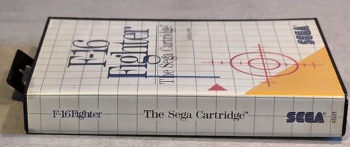 F-16 FIGHTER SEGA MASTER SYSTEM SN - Picture 3 of 4