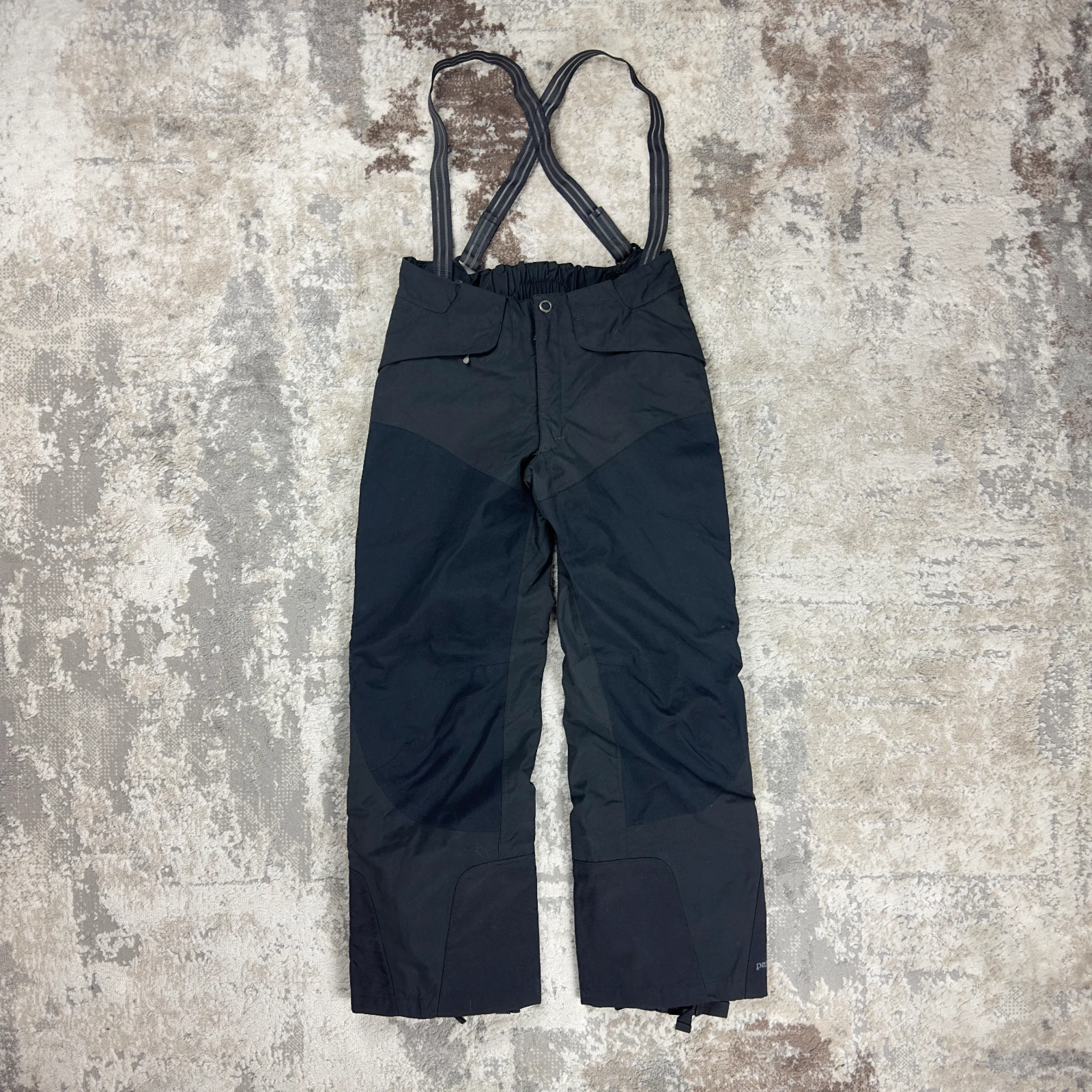 Vintage Patagonia Ice Floe GORE-TEX XCR Ski Bib Pants Women's 6 S Black 2004