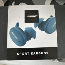 Bose Sport Earbuds Blue Wireless Bluetooth In-Ear w/ Built-In Mic 805746-0020
