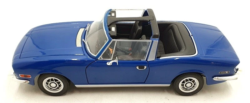 Jadi 1/18 Scale Diecast DC141124R - Triumph Stag - Blue - Image 3 of 4