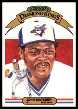 John Mayberry 1982 Donruss #25 Blue Jays MLB READ FREE SHIPPING AutographDen