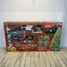 Toy State Industrial No.5430 K Christmas Magic Express Train Set 1996