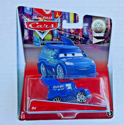 2014-15 Disney Mattel Pixar Cars DJ Diecast Vehicle Tuners Blue 5