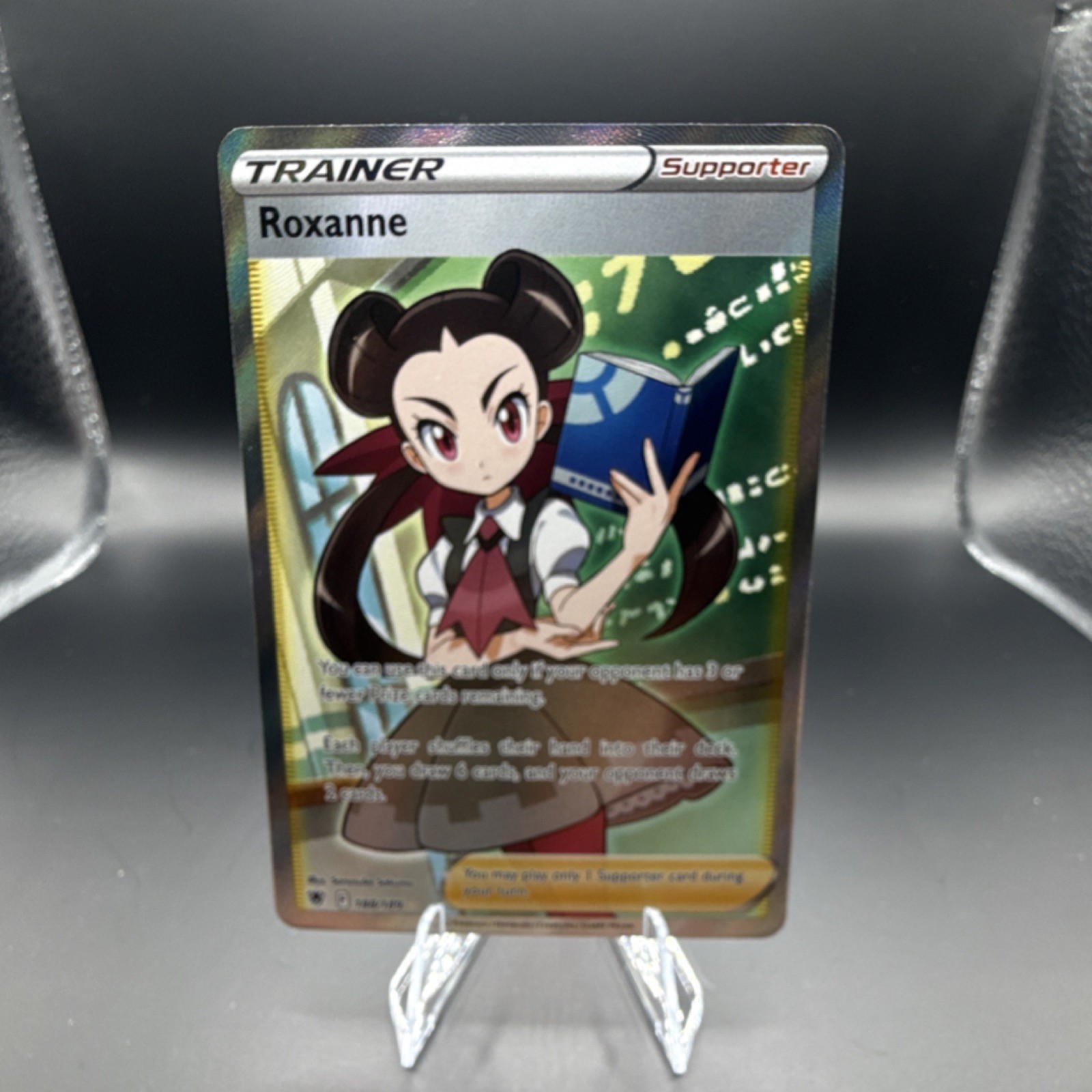 Pokémon Roxanne Full Art 188/189 Swsh10 Astral Radiance Ultra Rare Holo Trainer