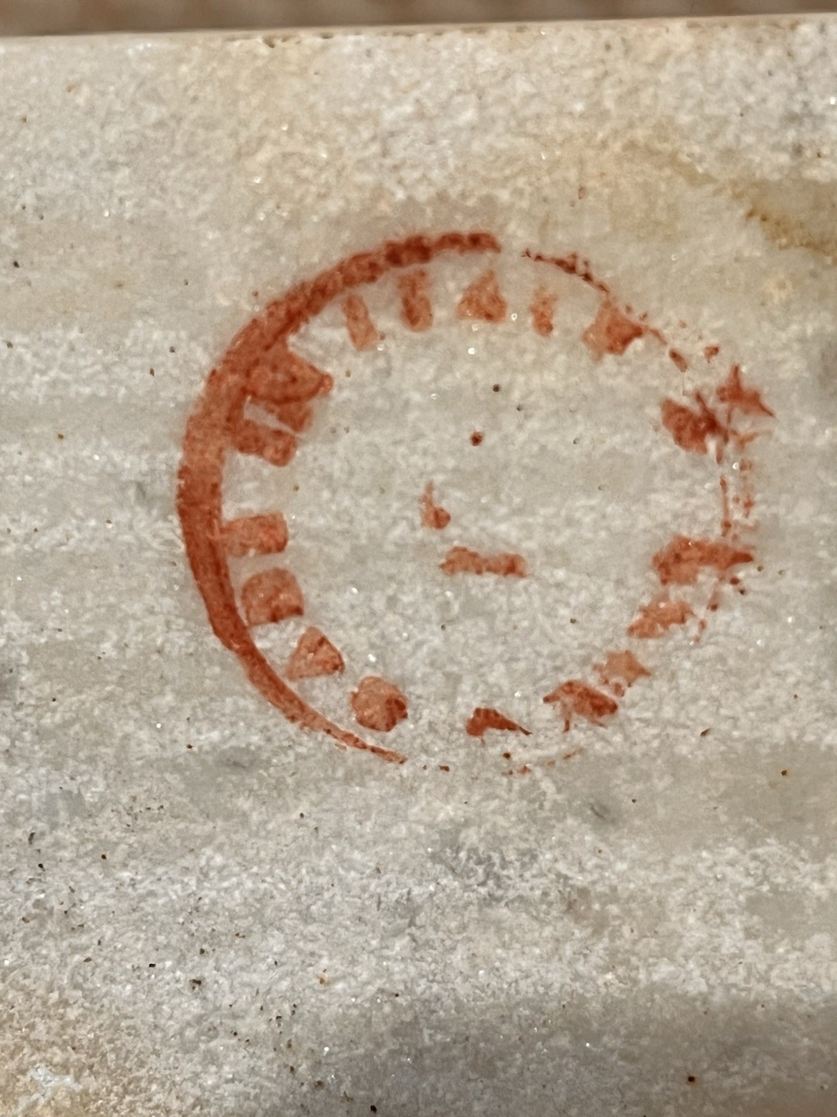 Vintage Classical Two-Tier Italian White Marble & Brass Swing Arm 15" Table Lamp