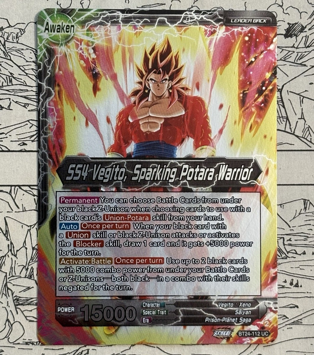 dragon ball super card game bt24 BT24-086 C Son Goku, Father's Care [Collector Booster Silver] (2024) main image 0