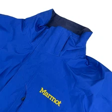Marmot Men’s Gore-Tex Performance Shell Full Zip Jacket Blue • Medium