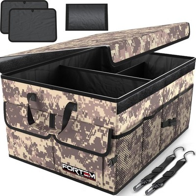 FORTEM Kofferraum Organizer, Kofferraumtasche, Zusammenklappbarer Auto Organizer