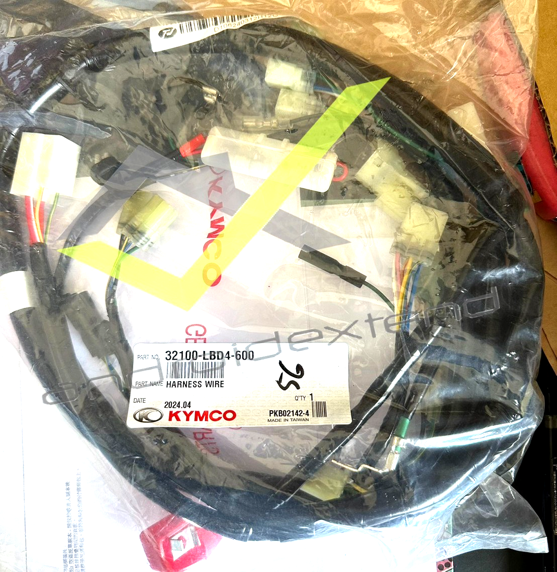 【取引中】KYMCO VJR125 KYMCO MONGOOSE90 MAXXER90 WIRE HARNESS 32100-LBD4-600 | eBay