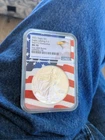 2021 Silver Eagle Type 2 First T-2 Production First 400 Boxes MS70 NGC Flag Core