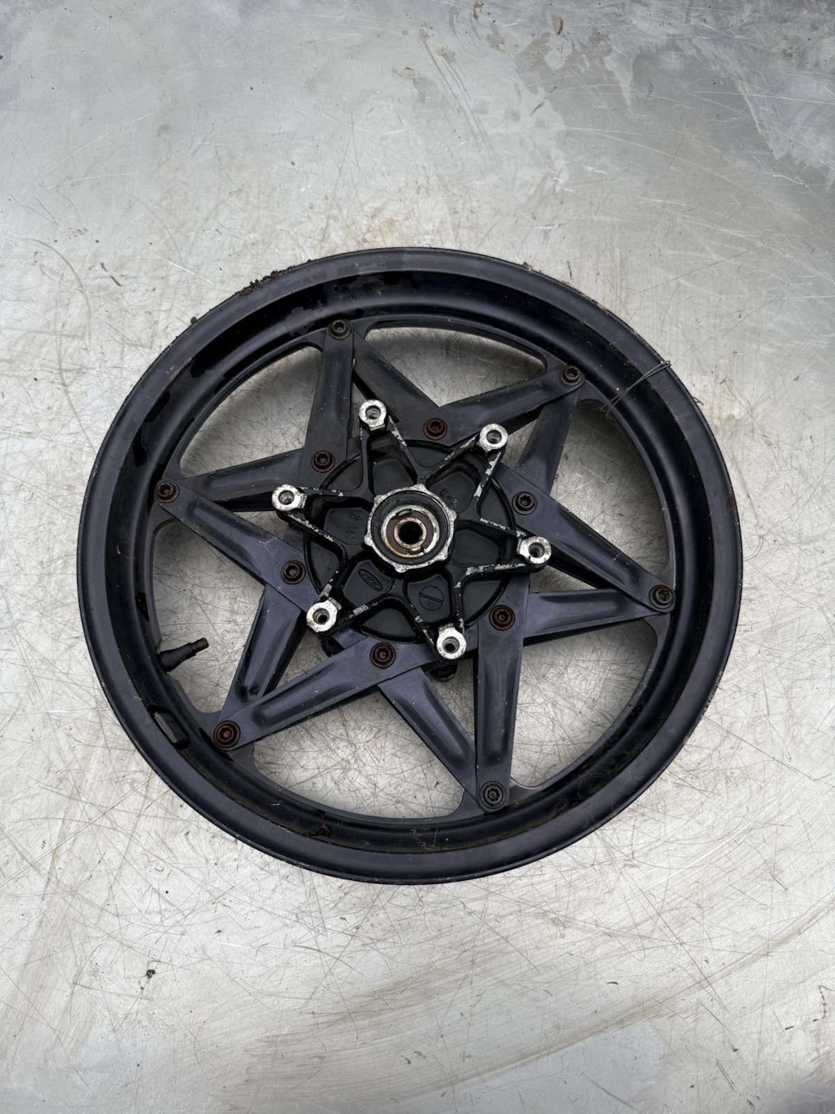 Honda NS400 NS 400 R Front Wheel Rim Mag Tyre OEM tube Rims Genuine NSR NSR400