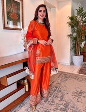 Salwar Kameez Pakistani Indian Wedding Party Wear Dress Bollywood Palazzo Suit
