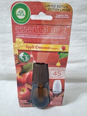 Air Wick Essential Mist Apple & Cinnamon Medley Fragrance Limited Edition 