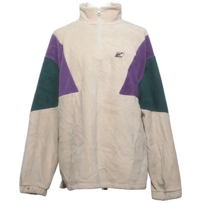 Iets Frans, Fleecepullover, Größe: S, Beige/Lila/Grün, Polyester, Fleece #GZN
