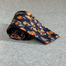Steven Harris Hand Made Men's Necktie Tie Polyester Jacquard Basketball Novelty