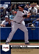 2008 Upper Deck Documentary Gold #3369 Brian McCann - BB