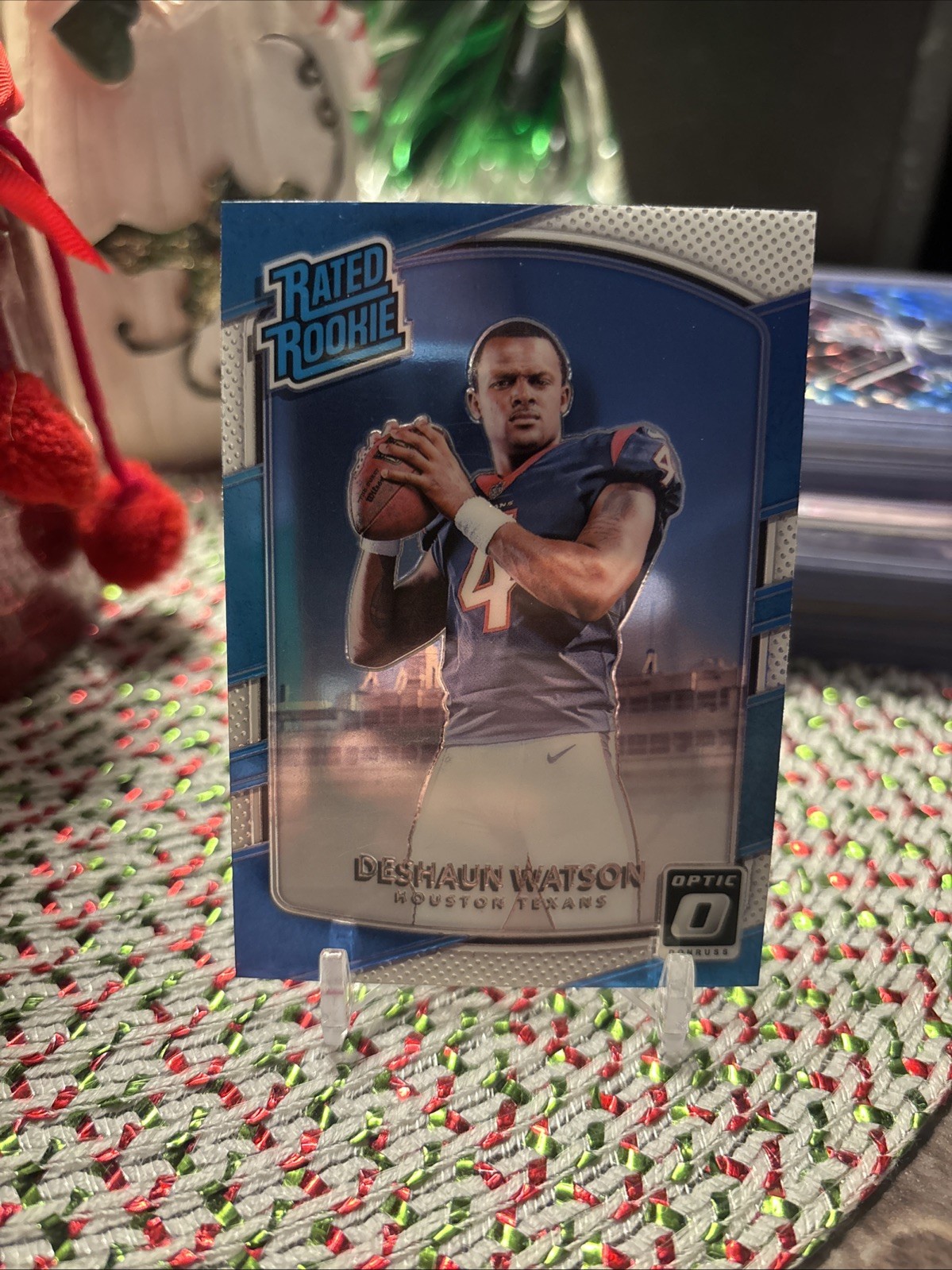2017 Donruss Optic - Rated Rookie Deshaun Watson #195 (RC)