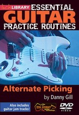 Alternate Picking Guitar Practice Lessons Learn Play Lick Library Video DVD