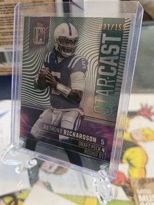 2024 Topps Signature Class - Star Cast Anthony Richardson #SC-3 Green /150