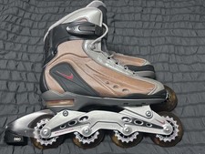 Nike Air N-Dorfin 4 Roller Blades Womens 9 Gray Hyper Superlite Skate Y2K VTG