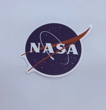 NASA Logo Space Program Sticker Vinyl Decal Moon Earth Journal Art Novelty Tc9