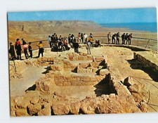 Postcard View Towards the Dead Sea & Judean Desert Masada Israel
