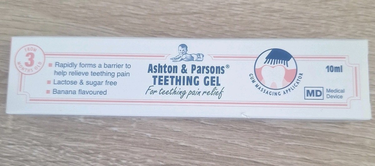Ashton Parsons Teething Gel Rapid Teething Pain Relief 10ml