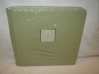 NEW SEALED Creative Memories 12 x 12 Album Kaleidoscope Spring Sage Green
