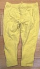 Baby Leggings Yellow 12 Months Solid Pattern Elastic Waist Knit Pull On Casual — photo 1
