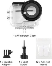 50m Waterproof Housing Case For Insta360 GO Ultra Underwater Diving Case Shell