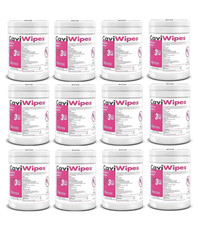 CaviWipes Surface Disinfectant Towelettes 160 Canister- Case of 12, 13-1100