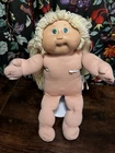 Cabbage Patch Girl/tooth/Coleco/dimples/lemon Hair/green Eyes/cleaned/TLC