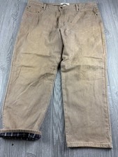 L.L. Bean Double L Jeans Mens Relaxed Fit Denim Lined Size 44 29