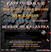  Path of Exile 2 Mirror of Kalandra Fate of t...