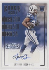 2016 Panini Contenders Rookie Ticket Josh Ferguson #137 Auto 00q8