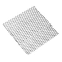 40 StüCk 3X100 Mm Spielzeug-Achsen RundstäBe Antriebswellen FüR Eisen, Silber