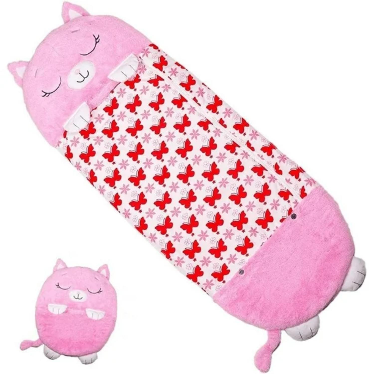 Ebullit Kids Sleeping Bag with Pillow 2-in-1 Pink 2290₽