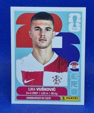 2026 Panini FIFA World Cup Sticker Luka Vuskovic #CRO 6 - Croatia