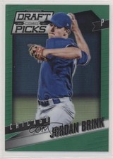 2014 Panini Prizm Perennial Draft Picks Green Prizm 32/35 Jordan Brink #69 0c2