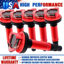 6 Ignition Bobinas Pack UF553 DG520 For 2013-2016 Ford Edge Lincoln MKZ V6 3.7L