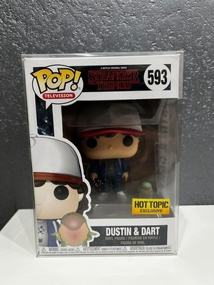Funko pop Dustin & Dart Hot topic 593 Stranger things