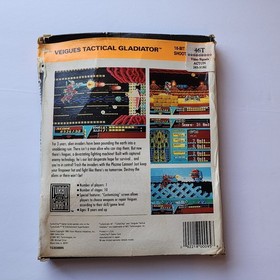 Veigues Tactical Gladiator Box ONLY Turbo Grafx 16 * Cardboard Outer Box 