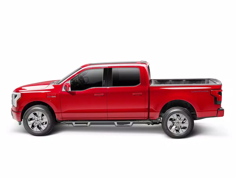 N-Fab Black EpYx Nerf Bar Steps Fit 2005-2023 Toyota Tacoma Double Cab SALE Foto 4 de 4